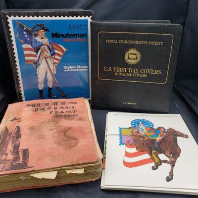 Seven books of various stamp collections. Some stamps date back to 50s and go up until 80s.

https://ctbids.com/#!/description/share/752842 