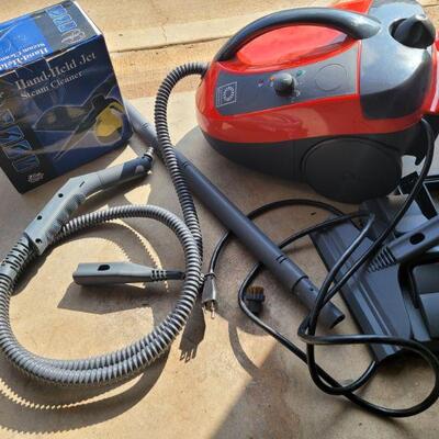 Reliable cleaner with multiple attachments and extensions for bigger jobs. The hand held Crofton steam cleaner also has many attachments...