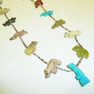 Gemstone fetish neck