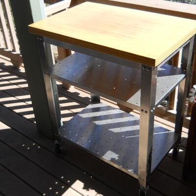 Stainns roolling cuting board