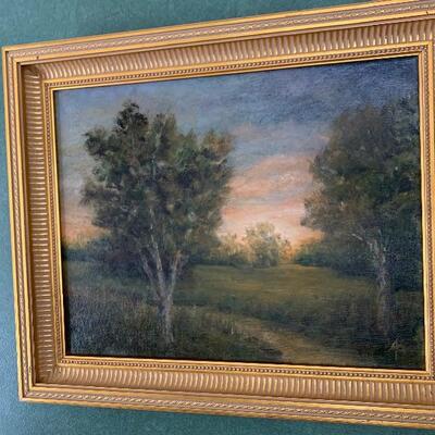 Bucolic Oil Painting