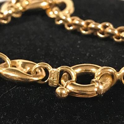 18 K Gold bracelet 