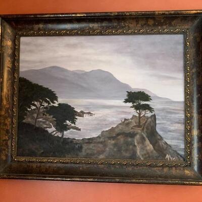 Mount Fuji - Oil on Canvas