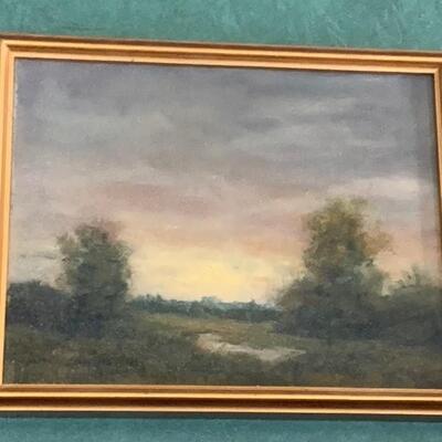 Pastoral Oil On Canvas