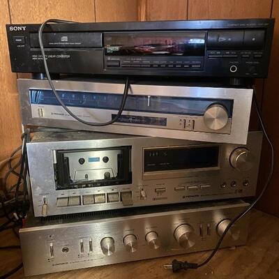 Vintage audio equipment