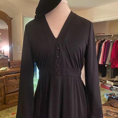 One of many vintage ladies dresses, clothing pieces