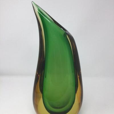 Murano Glass signed vase