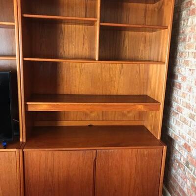 Mid-century shelf and cabinet $199
48 X 22 X 79
