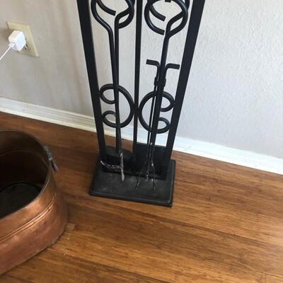 Fireplace set