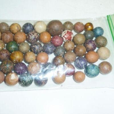 lot early marbles