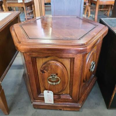 #2078 â€¢ Wooden End Table