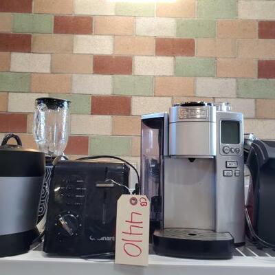 #4410 â€¢ Ninja, Cusinart Toaster and Coffee Maker, Crockpot, Popcorm Maker, and more