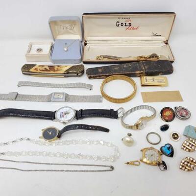 #552 • Watches, Earrings, Pocket Knife, Pins, and More!