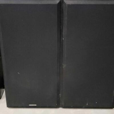 #1192 â€¢ Two Kenwood Speakers