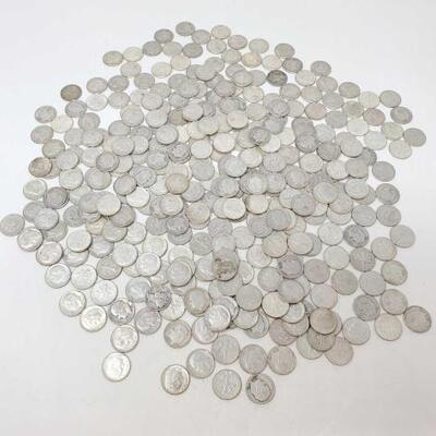 #684 â€¢ 336 Pre 1964 Dimes - 841g