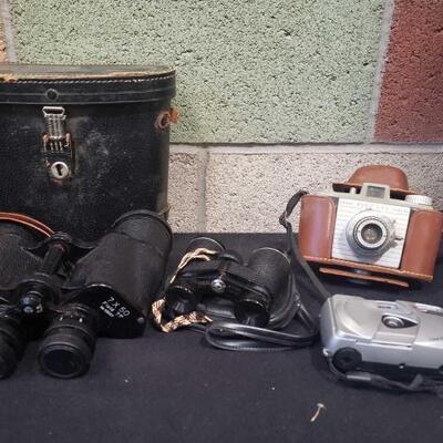#952 â€¢ Belmont 7x50 and Focal 4x30 Binoculars with Kodak Pony 828 Camera