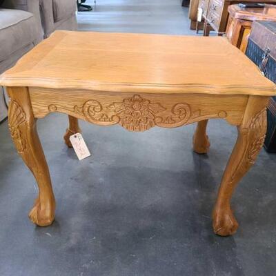 #2082 â€¢ Wooden End Table