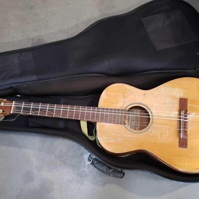 #1014 â€¢ Hauser Model Acoustic Guitar with Soft case