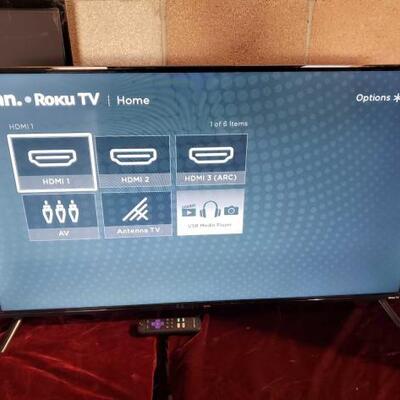 Lot 1112: 42" ONN Roku Television