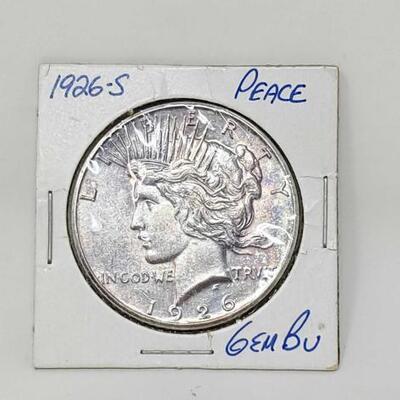#654 • 1926-s Silver Peace Dollar
