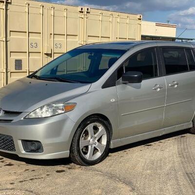 130	

2007 Mazda 5 DEALER OR OUT OF STATE ONLY
SEE VIDEO...
Year: 2007
Make: Mazda
Model: Mazda5
Vehicle Type: Van
Mileage:110868
Plate:...