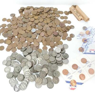 #694 â€¢ Wheat Pennies, Lincoln Pennies, Buffalo Nickels, And More