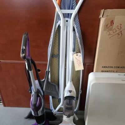 2032 â€¢ 2 Vaccums, Ironing Board, Broom, And Dust Pan