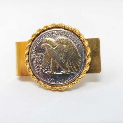 #722 â€¢ Half Dollar Money Clip