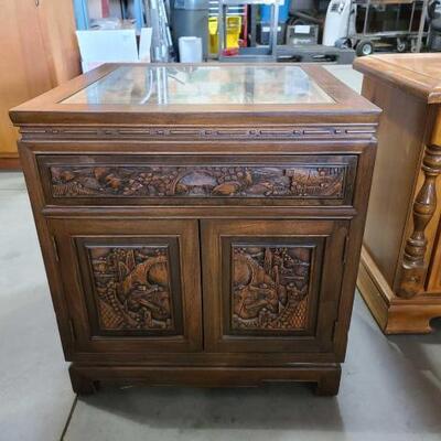 #2114 • Asian Style End Table