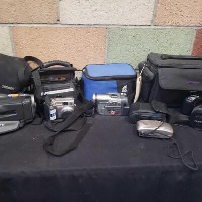 #960 â€¢ Nikon N70 Camera, Sony and Hitachi Video Cameras, Olympus and Minolta Cameras
