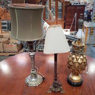 #3064 • 3 Lamps  sizes range 23.5