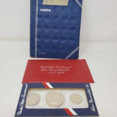 #702 â€¢ Cent Collection, Silver Uncirculated Set