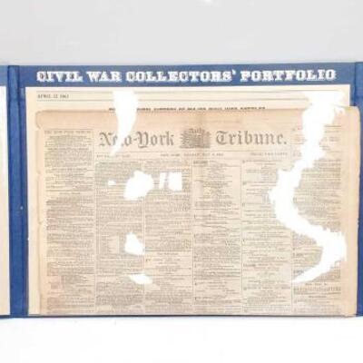#766 â€¢ 1861-1865 Civil War Collectors Portfolio