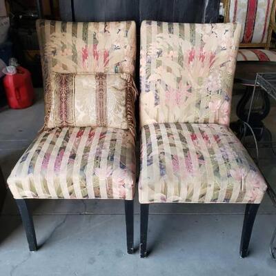 2004 â€¢ Two Cloth Chairs And Pillow