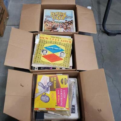#1180 â€¢ 3 Boxes of Records 