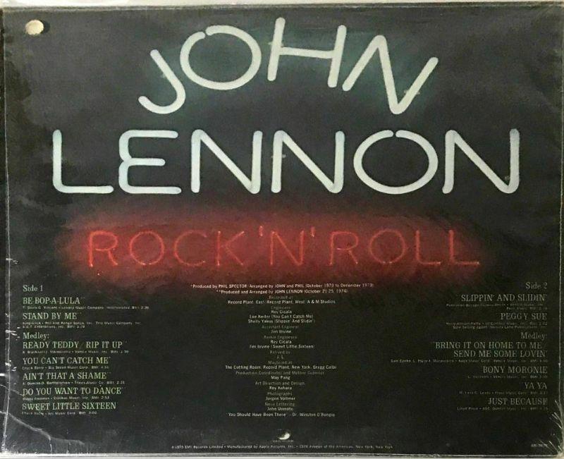 https://www.ebay.com/itm/124610117873	BM0061 JOH N LENNON "ROCK 'N' ROLL" LP 1975 SK-3419		Auction
