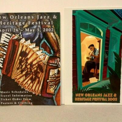 https://www.ebay.com/itm/115385081841	PO3022 NEW ORLEANS JAZZ & HERITAGE FESTIVAL 2002 SCHEDULE & POSTER CARD 		Auction 	 Starts...