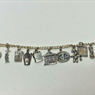 https://www.ebay.com/itm/125319140557	LB1074 NEW ORLEANS THEMED CHARM BRACELET WITH TOGGLE CLASP		Auction 	 Starts 05/20/2022 After 6 PM 
