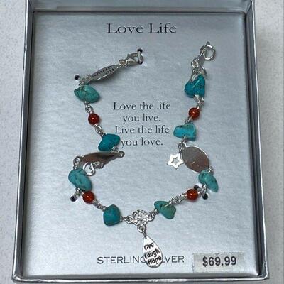 https://www.ebay.com/itm/125319174791	LB1051 STERLING SILVER "BE BRAVE, LOVE LIFE" BRACELET 		Auction 	 Starts 05/20/2022 After...