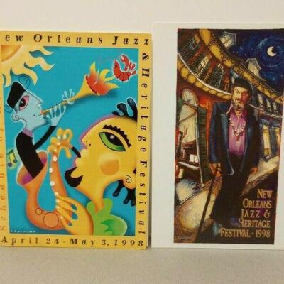 https://www.ebay.com/itm/115385083125	PO3019 NEW ORLEANS JAZZ & HERITAGE FESTIVAL 1998 SCHEDULE & POSTER CARD 		Auction 	 Starts...