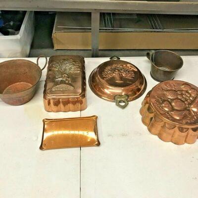 https://www.ebay.com/itm/125315766187	OL7014 Lot of Copper Dish and Bakeware LOCAL PICKUP		BIN	 $25.99 
