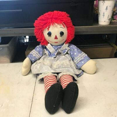 https://www.ebay.com/itm/125315766177	OL7011 Raggedy Anne Doll LOCAL PICKUP		BIN	 $19.99 

