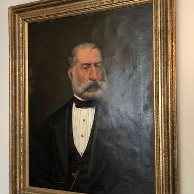 https://www.ebay.com/itm/124557725876	WRG5017 British School (19th C) Bearded Gentleman, oil on Canvas 29