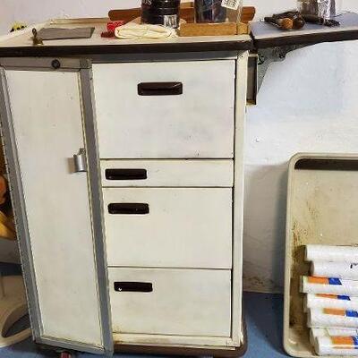 VINTAGE MEDICAL CABINETS, THERE ARE 3 OF THEM,   