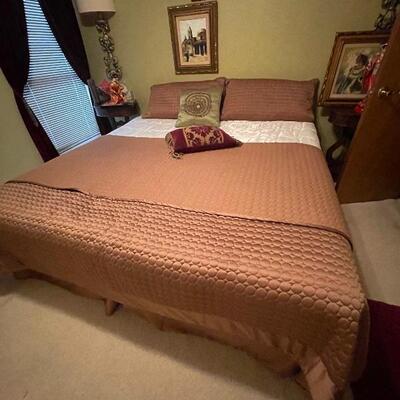 king mattress/box/frame 