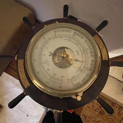 Schatz Brass Ships Compensated Precision Barometer