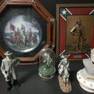 The Gallant Men of the Civil War Series of commemorative plates by the Bradford Exchange. Bradex Number 84-B10-209.1, Plate No. 14189D....