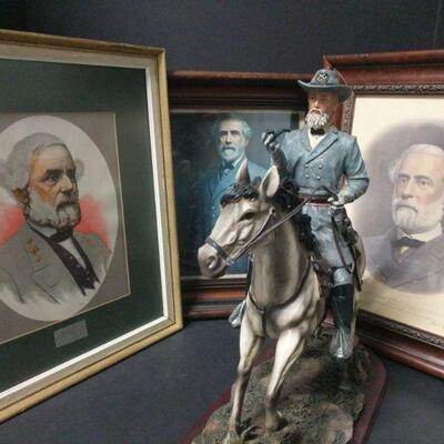 Statue 14"x6"x14.5" Prints measure 12"x14", 12"x15", and 14"x16"...