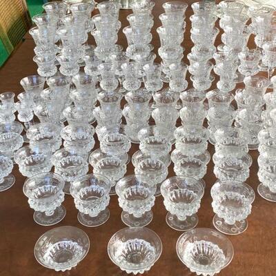 Antique Thomas Webb English Made Antique Engraved Glassware- Absolutely Beautiful! 
This gorgeous stemware pattern is possibly circa...
