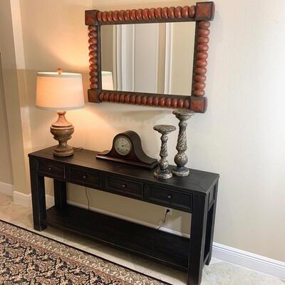 Console Table w/4 Drawers 64